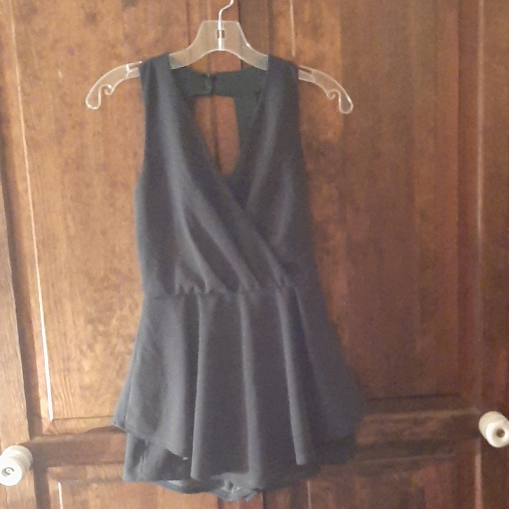 New Forrest green romper dress